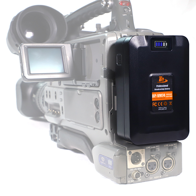 便携式V口电池5000mah大容量锂离子电池适用于索尼摄像机