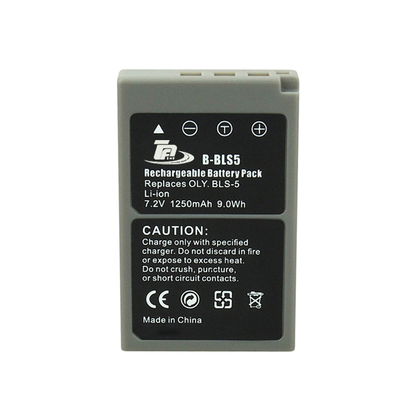 适用奥林巴斯摄像机单反数码摄像机 BLS5 相机电池 锂电池 