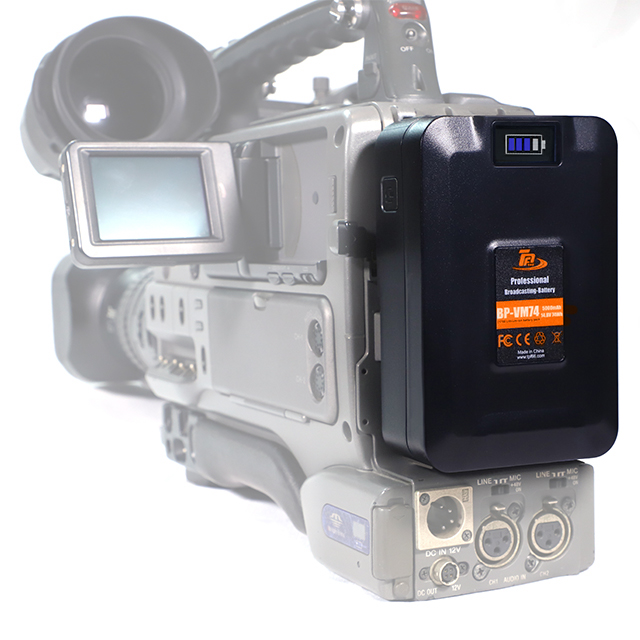 Rechargeable Lithium Ion Batteries V lock V Mount Battery For Sony Broadcast Camcorder