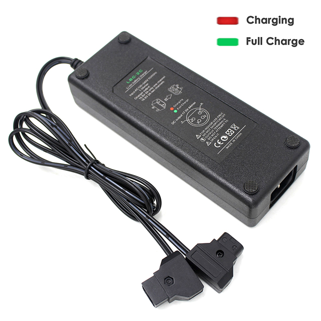 Dual d-tap adapter  v mount v lock battery charger for Sony battery charger